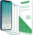 Pokolan (3-Pack) Tempered Glass Screen Protector for iPhone 12 / iPhone 12 Pro 2020 (6.1 inch), 9H Hardness, Bubble Free