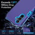 Shop Samsung Galaxy A15 5G Case - Rugged, Heavy Duty, Full Body Protection with Built-in Screen Protector (Blue).