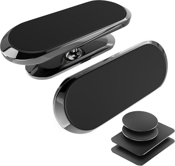 TT&C 2-Pack Magnetic Phone Mount for Car Dashboard - Super Strong N52 Cell