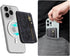 Cavor Black MagSafe Wallet for iPhone 14 Pro Max/14 Pro/15/14 Plus/13/12, Adjustable Stand, Magnetic Wallet