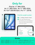 ESR 11 Inch M4/M3/M2 (2026/2025/2024), 5th/4th (2022/2020), for iPad Air Case iPad Air Gen Powerful Magnetic