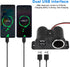 MEIRIYFA Dual USB Cigarette Lighter Socket Power Outlet Car Charger, 3.1A Dual USB + Cigarette Lighter Adapter