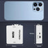 YAODHAOD 1080P HDMI to VGA Adapter, Mini Vga Adapter Box Steadily Convert Full HD Audio Video Support HDTV PC, Laptop