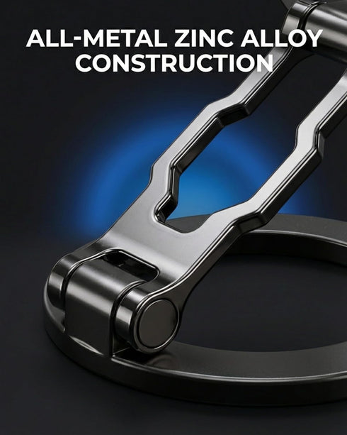BLAUBECK Thick Gym Magnetic Phone Mount & Stand Dual-Sided Strong Magnet Holder for MagSafe & Android All Metal Zinc