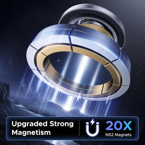 UGREEN 17 16 15 14 13 12 Car Phone Mount for Magsafe Air Vent Car Mount Magnetic Phone Holder Compatible with iPhone