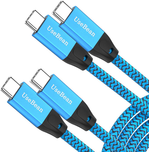 UseBean USB C to USB C Cable 100W 6.6FT 2Pack, USB C 3.2 Gen 2X2 Data Cable for MacBook Pro, Galaxy S24