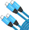 UseBean USB C to USB C Cable 100W 6.6FT 2Pack, USB C 3.2 Gen 2X2 Data Cable for MacBook Pro, Galaxy S24