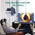 Portable Bluetooth 5.0 Adapter, 3.5mm Jack Aux Dongle, Wireless Transmitter Receiver for TV/PC/Headphone/Car/Home