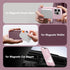 GONEZ iPhone 14 Pro Case Compatible with Magsafe, Includes 2X Screen Protector & 2X Camera Lens Protector, Hot Pink