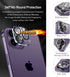 iVolver 3+3 Pack Tempered Glass Screen Protector for iPhone 14 Pro Max 6.7'' + Camera Lens Protectors & Alignment Frame.