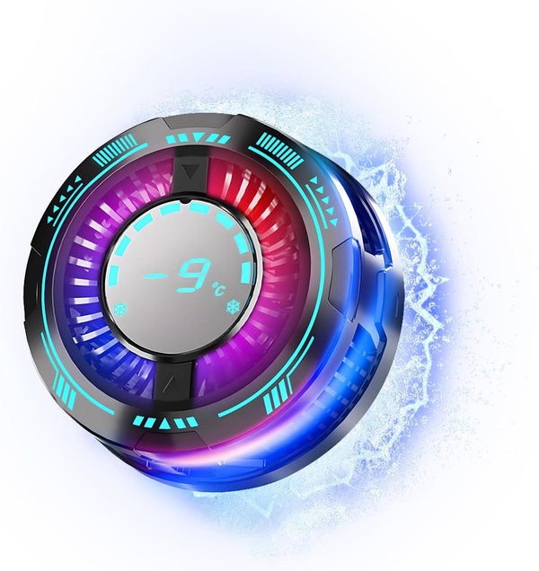 Generic Phone Cooler for Gaming & Streaming - LED Display Radiator Cooling Fan
