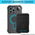 iPhone 15 Pro Max Phone Case, Compatible with MagSafe Military Grade Full Protection with Built-in Silicone Shockproof