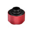 Thermaltake Pacific Red 4 Build-In O-Rings C-ProG1/4 PETG 16mm OD Compression Fitting CL-W209-CU00RE-A
