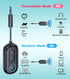 KAIY 3.5mm Airplane Bluetooth Adapter for Headphones, Bluetooth Transmitter for TV to Headphones, Car Adapter