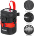 17-55mm/17-85mm,EF 35mm f2, 18-200mm/18-105mm/18-300mm, 56mm f1.2 3.94" 6.1"(D FOMITO Camera Lens Case Pouch Bag