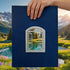 Generic Window Frame Travel Photo Prop, Photoshoot Viewfinder Aid, Window View Photography Props, for Party Landscape