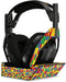 MightySkins Carbon Fiber Skin for Astro A50 Wireless Headphones + Base Station (Gen 4) - Brick By Brick, Protective,