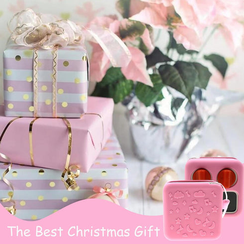 LeoTube Silicone Shell Cover Case for Yoto Mini Player, Protective Sleeve Compatible with Mini Bluetooth Speaker (Pink)