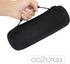 co2CREA Hard Travel Case for Ultimate Ears UE BOOM 4/BOOM 3 Portable Bluetooth Speaker (Black Case + Sunset Red Inside)