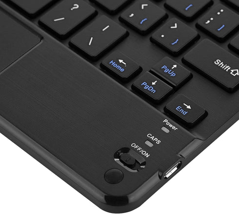 Sanpyl Ultra-Slim Wireless Keyboard - Mini 59 Keys Bluetooth Keyboard with Touchpad for Tablet/Phone/Desktop