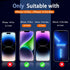 Ferilinso 3 Pack Screen Protector for iPhone 14 Plus iPhone 14 Pro Max with 2 Pack Tempered Glass Camera Lens Protector Phone Case FrienDly Accessories Protector de Pantalla for Apple 14 Plus Pro Max