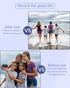 Wireless Remote for iPhone Camera, Bluetooth Remote Capture for Perfect Moments Hands-Free, Works with Smartphones and