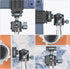 LEAPLIEXT 360 1/4-inch 2.5kg/5.5 lbs Tripod Metal Ball Head, Panoramic Rotating Base Adapter, with Screw and Cold Shoe