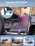 Wireless Car Charger, MOKPR Auto-Clamping 15W/10W/7.5W Fast Charging Air Vent Mount for iPhone 15/14/13/12/11