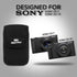 MegaGear Ultra Light Neoprene Camera Case, Compatible with Sony ZV-1F, ZV-1, Black