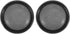 X AUTOHAUX 2pcs 1" Black Car Audio Speaker Cover, Mesh Subwoofer Grill Horn Guard Protector