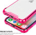 Salawat Clear iPhone 11 Case - Cute Gradient Anti Scratch Slim Cover with Reinforced TPU Bumper for iPhone 11