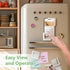 Magnetic Phone Holder for Fridge, Magnetic Mount Suitable for Phone and Pad