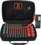 ShellKingdom Battery Organizer Storage Case with Tester, Hard Fireproof Waterproof Holder Box for 161 Batteries,