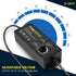Facmogu 3V-12V 5A 60W Adjustable Power Supply with LED Display, Universal AC/DC Adapter, 100V-240V AC to DC 3-12V