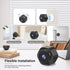 Splemin Cam,4K Mini WiFi Hidden Camera,Spy Camera,Small Portable Nanny HD Wireless Security Cameras with Motion