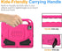 BMOUO Kids Case for iPad Air 5th/4th Generation 2022/2020, Shockproof Handle Stand with Built-in Screen Protector