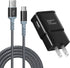 Adaptive Fast Charging Wall Charger with USB C Cable 10Ft, Excgood Fast Charger Power Adapter for Galaxy S23