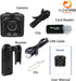 Mini Spy Camera with Audio & Video, 1080P Hidden Camera, Portable HD Nanny Cam with Night Vision & Motion Detection for