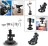 2 Pack Dash Cam Suction Cup Mount with 1/4 Screw Thread for Car Dashcam, GPS, Action Camcorder