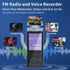 RUIZU 64GB MP3 Player with Bluetooth 5.3, 2.4-inch Curved Screen, Sport Music Player with FM Radio and Voice Recorder