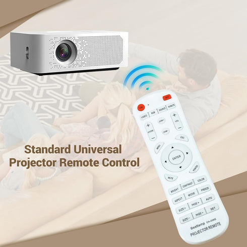 Universal Projector Remote Control for Acer, BenQ, Dell, Eiki, Epson, Fujitsu, Hitachi, Infocus, and more