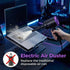 5.74 oz Electric Air Duster - Air Blower - Multi-Use Compressed Air Duster for Keyboard- Computer and PC - Powerful