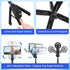 NKDFRI 4-in-1 360 (1PC) Opticnock Magnetic Selfie Stick for iPhone/Android - Rotatable, Extendable with Wireless Remote