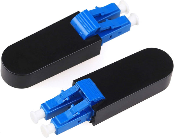 KELUSHI LC/UPC SM MM OM3 OM4 Fiber Optic Adapter Loopback Connector (1pcs)