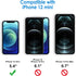 JETech Case for iPhone 12 Mini 5.4-Inch, Non-Yellowing Shockproof Bumper Cover with Anti-Scratch Clear Back - Blue
