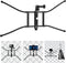 TELESIN Mevo Start Camera Fence Phone Mount, Chain Link Video Recording Accessories, Backstop Lynkspyder Clamp for