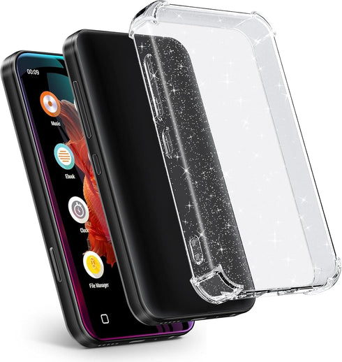 Aippdo Case for innioasis G1 G3 Mp3 Player, TPU Clear Case, Anti-Scratch, Shock