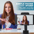 Wonderjune 12 Pcs Cell Phone Stand for Desk Phone Holder Stand Foldable Angle Height Adjustable Portable Holder Tablet