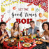 AIBIIN 7x5ft Let The Good Times Boil Backdrop Crawfish Boil Themed Birthday Backdrop Sea Lobster Birthday Party