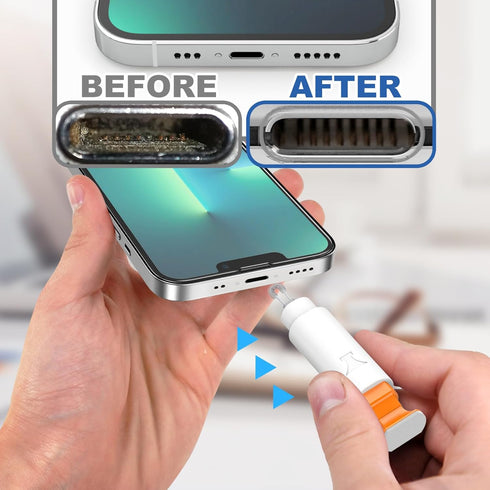 iPhone Cleaning Kit for Charging Port Cleaner, Multi-Tool iPhone Cleaner Repair Lightning Cables, Phone Cleaning Kit